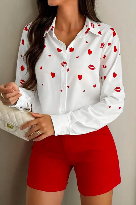 KLENDILA női blúz, Szín: fehér, IVET.HU - A te online butikod.