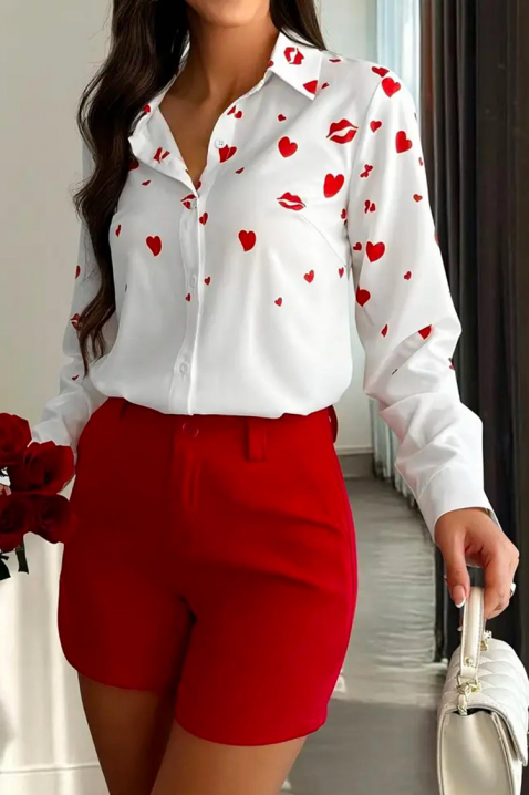 KLENDILA női blúz, Szín: fehér, IVET.HU - A te online butikod.