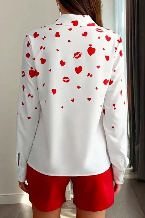 KLENDILA női blúz, Szín: fehér, IVET.HU - A te online butikod.