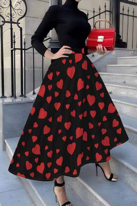 HERTILZA szoknya, Szín: fekete, IVET.HU - A te online butikod.