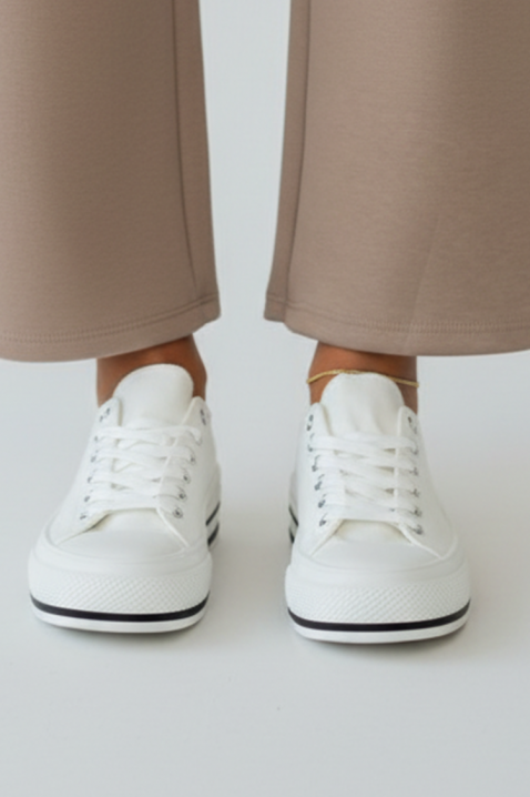 KLAVILZA WHITE női tornacipő, Szín: fehér, IVET.HU - A te online butikod.