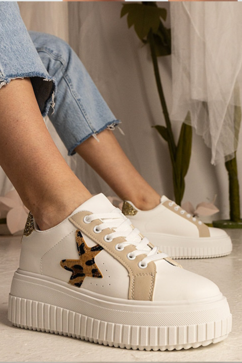 ZVEZDILZA női tornacipő, Szín: fehér, IVET.HU - A te online butikod.