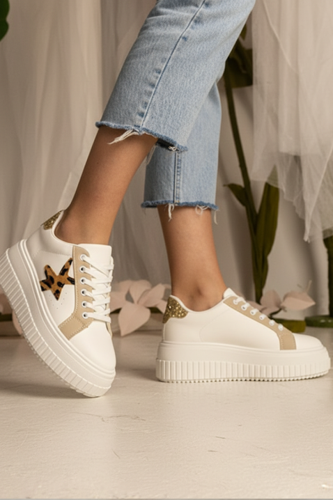 ZVEZDILZA női tornacipő, Szín: fehér, IVET.HU - A te online butikod.