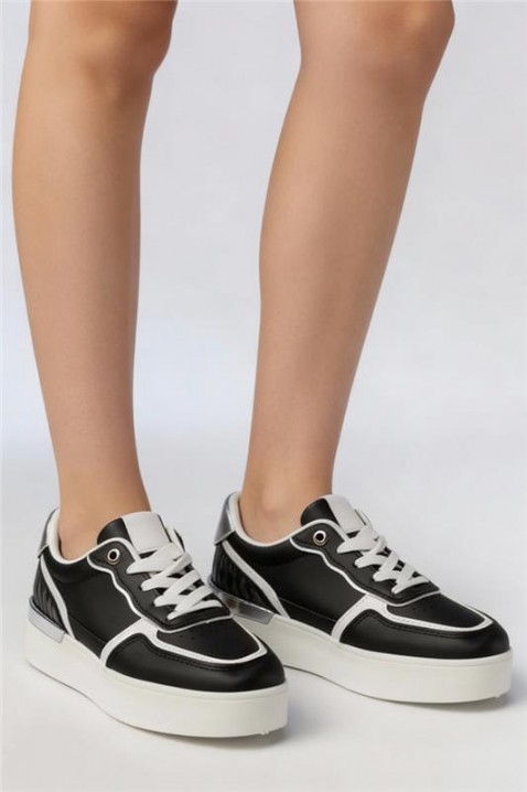 BELVONZA női tornacipő, Szín: fekete, IVET.HU - A te online butikod.