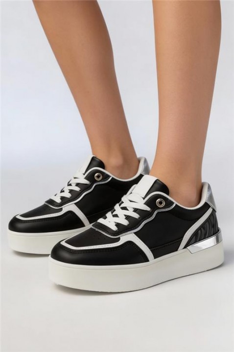 BELVONZA női tornacipő, Szín: fekete, IVET.HU - A te online butikod.