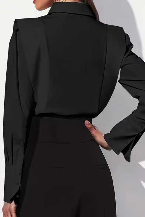 PLEVOLZA BLACK női blúz, Szín: fekete, IVET.HU - A te online butikod.