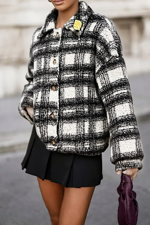 DEVORGA BLACK kabát, Szín: fekete, IVET.HU - A te online butikod.