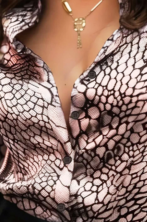 SNERVOLZA PUDRA női blúz, Szín: púderrózsaszín, IVET.HU - A te online butikod.