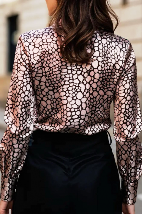 SNERVOLZA PUDRA női blúz, Szín: púderrózsaszín, IVET.HU - A te online butikod.