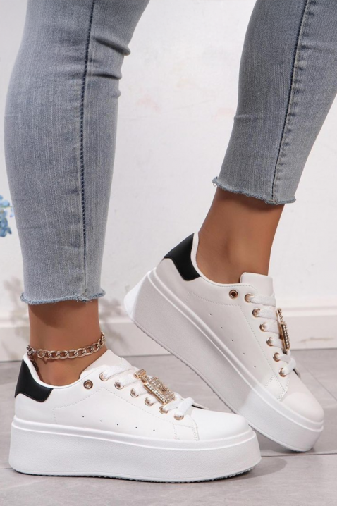 SORMELJA női tornacipő, Szín: fehér, IVET.HU - A te online butikod.