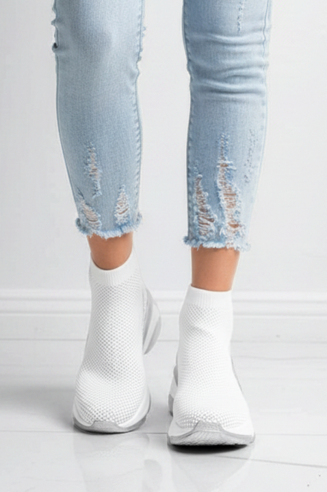 BROFELMA női csizma, Szín: fehér, IVET.HU - A te online butikod.