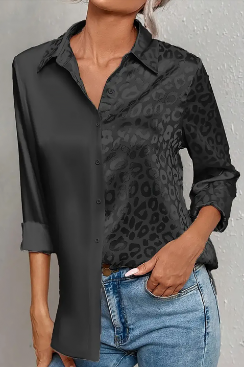 VEYANZA BLACK női blúz, Szín: fekete, IVET.HU - A te online butikod.