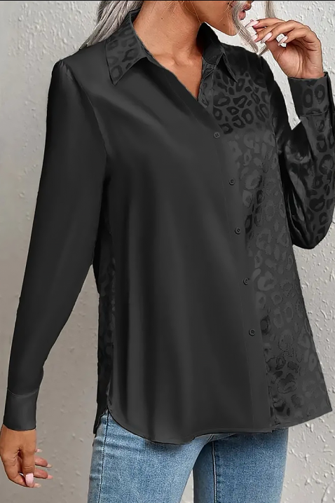 VEYANZA BLACK női blúz, Szín: fekete, IVET.HU - A te online butikod.