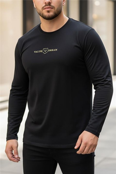 KORTOZO BLACK férfi felső, Szín: fekete, IVET.HU - A te online butikod.