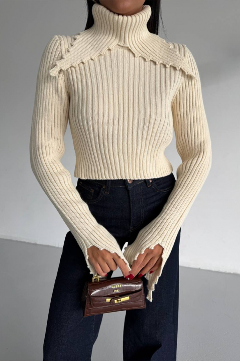 DAROLZA ECRU pulóver, Szín: ekrü, IVET.HU - A te online butikod.