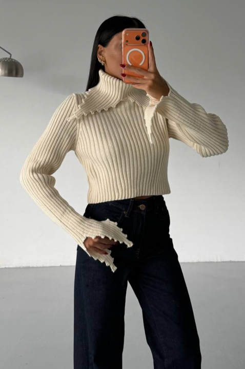 DAROLZA ECRU pulóver, Szín: ekrü, IVET.HU - A te online butikod.