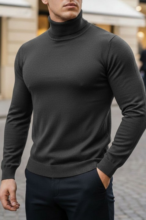 DORODO GRAFIT férfi garbó, Szín: grafitszürke, IVET.HU - A te online butikod.