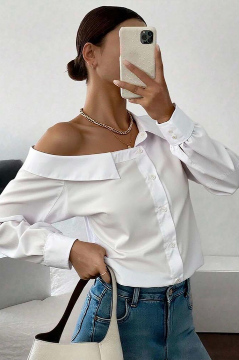 AMALZIRA női blúz, Szín: fehér, IVET.HU - A te online butikod.