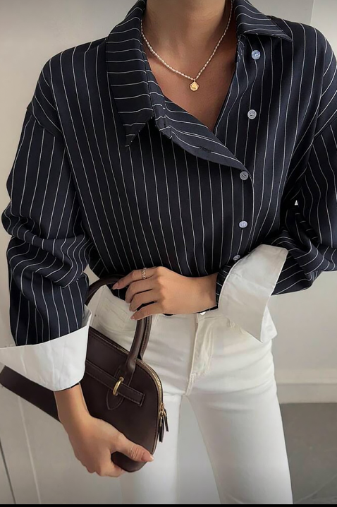 KLASONA női blúz, Szín: fekete, IVET.HU - A te online butikod.