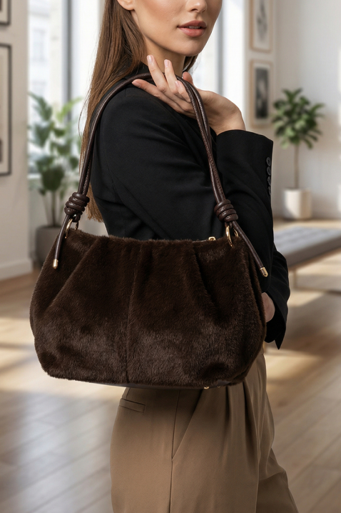 VELOROZA BROWN női táska, Szín: barna, IVET.HU - A te online butikod.