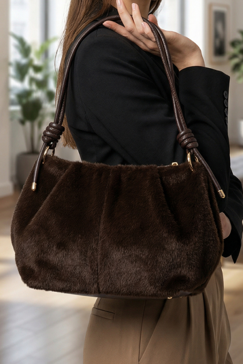 VELOROZA BROWN női táska, Szín: barna, IVET.HU - A te online butikod.