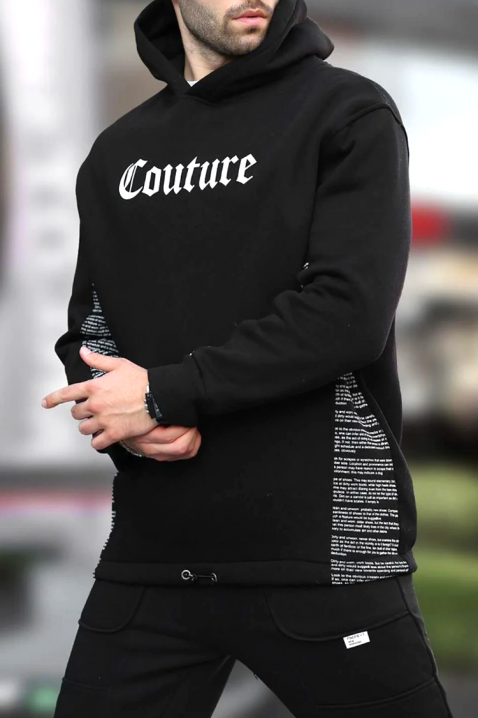 MOTERO férfi pulóver, Szín: fekete, IVET.HU - A te online butikod.