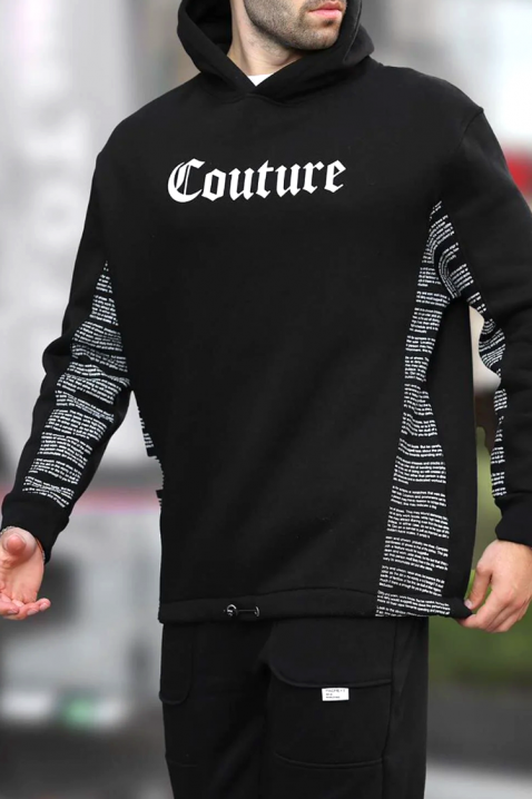 MOTERO férfi pulóver, Szín: fekete, IVET.HU - A te online butikod.