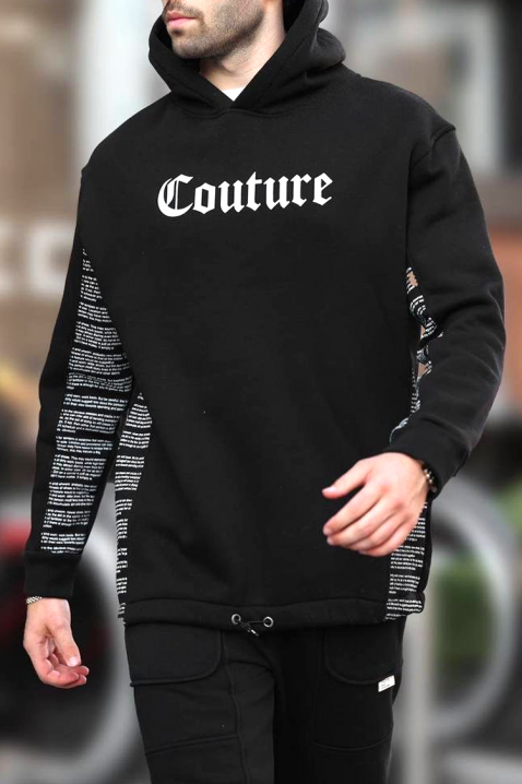 MOTERO férfi pulóver, Szín: fekete, IVET.HU - A te online butikod.