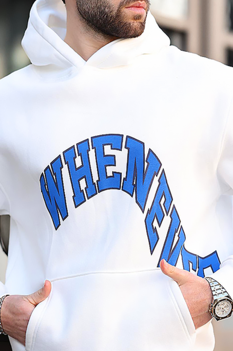 KRILZO WHITE férfi pulóver, Szín: fehér, IVET.HU - A te online butikod.