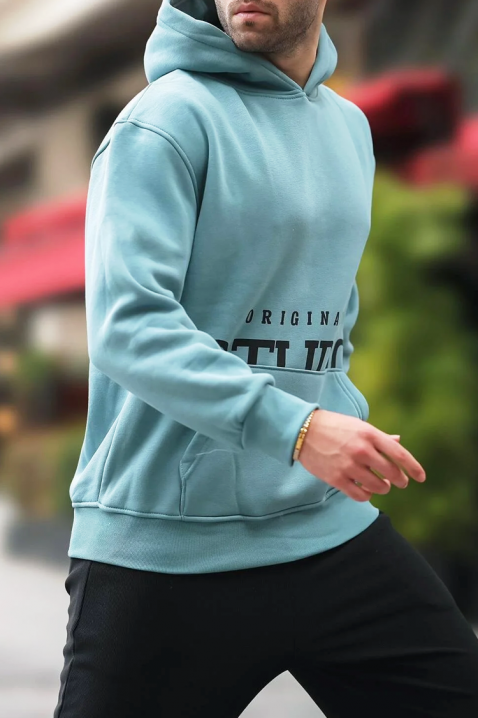 MAREFO SKY férfi pulóver, Szín: világoskék, IVET.HU - A te online butikod.