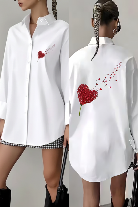 RONSELA női ing, Szín: fehér, IVET.HU - A te online butikod.