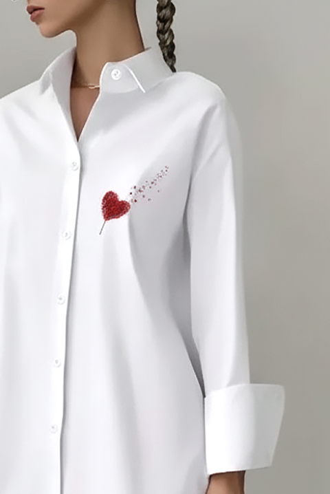 RONSELA női ing, Szín: fehér, IVET.HU - A te online butikod.