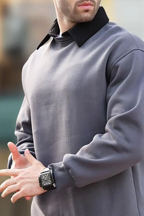 KERJEN GRAFIT férfi pulóver, Szín: grafitszürke, IVET.HU - A te online butikod.