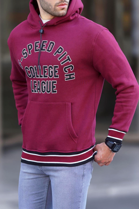 FRELDO BORDO férfi pulóver, Szín: bordó, IVET.HU - A te online butikod.