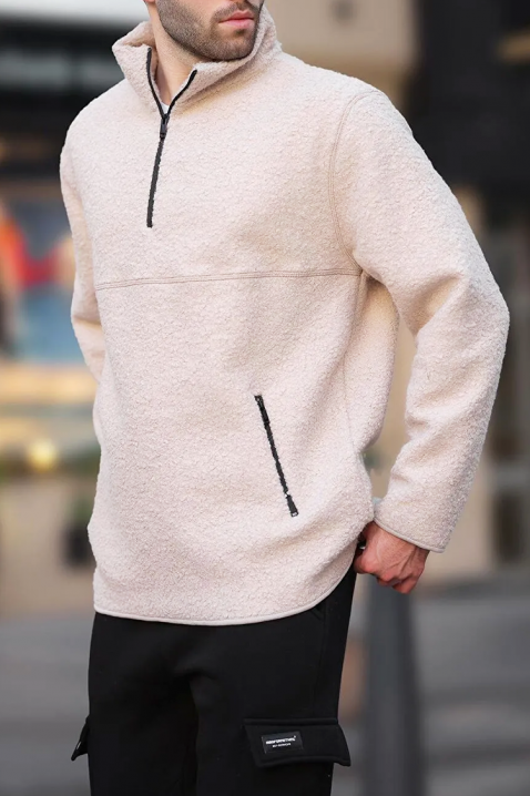 VIMIR BEIGE férfi pulóver, Szín: bézs, IVET.HU - A te online butikod.