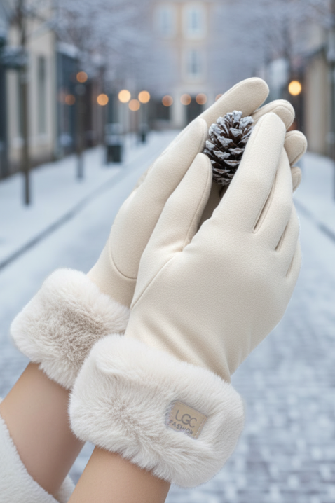 ELIORJA WHITE női kesztyű, Szín: fehér, IVET.HU - A te online butikod.