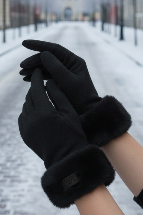 ELIORJA BLACK női kesztyű, Szín: fekete, IVET.HU - A te online butikod.