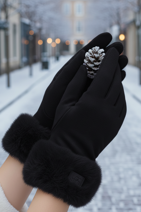 ELIORJA BLACK női kesztyű, Szín: fekete, IVET.HU - A te online butikod.