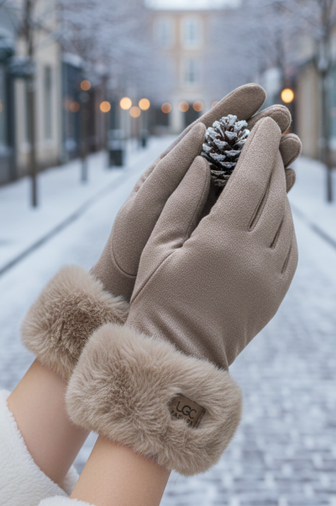ELIORJA BEIGE női kesztyű, Szín: bézs, IVET.HU - A te online butikod.
