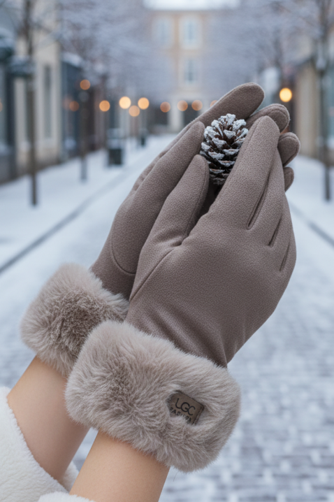 ELIORJA MOCHA női kesztyű, Szín: mokka, IVET.HU - A te online butikod.