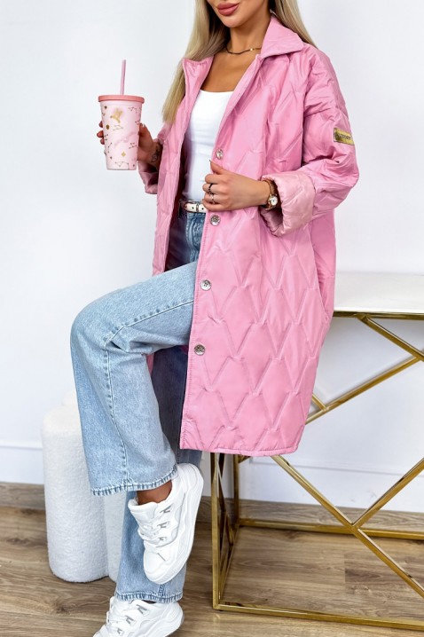 SORFIOVA PINK kabát, Szín: rózsaszín, IVET.HU - A te online butikod.