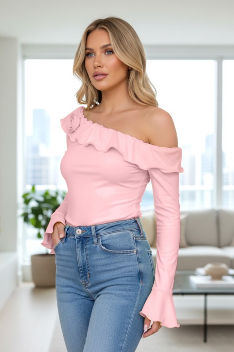 REMILONGA PINK női felső, Szín: rózsaszín, IVET.HU - A te online butikod.