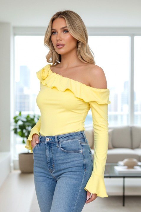 REMILONGA YELLOW női felső, Szín: sárga, IVET.HU - A te online butikod.