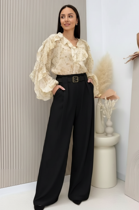 RELFODA BLACK nadrág, Szín: fekete, IVET.HU - A te online butikod.