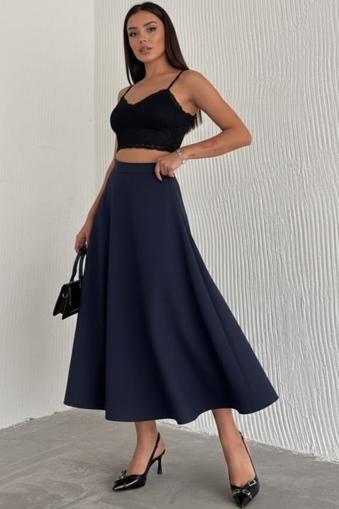 VRELONZA NAVY szoknya, Szín: sötétkék, IVET.HU - A te online butikod.