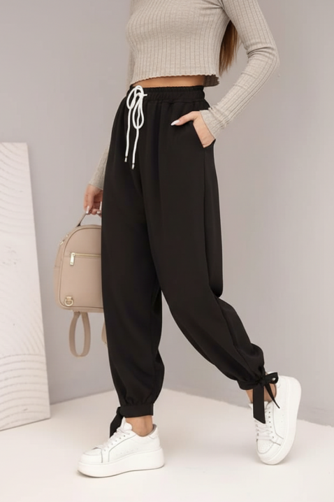 AZLANTA BLACK nadrág, Szín: fekete, IVET.HU - A te online butikod.