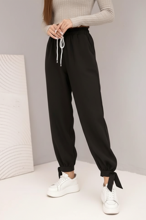 AZLANTA BLACK nadrág, Szín: fekete, IVET.HU - A te online butikod.