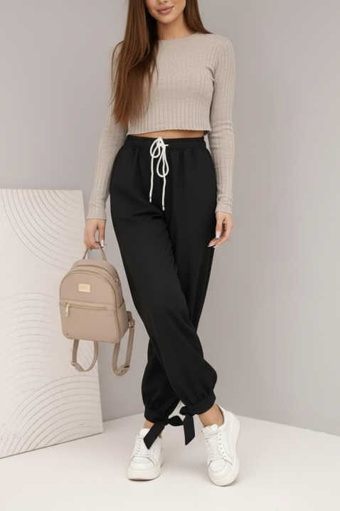 AZLANTA BLACK nadrág, Szín: fekete, IVET.HU - A te online butikod.