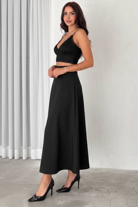 VRELONZA BLACK szoknya, Szín: fekete, IVET.HU - A te online butikod.