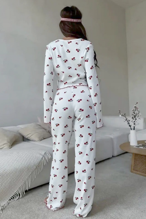 CHERZILDA pizsama, Szín: fehér, IVET.HU - A te online butikod.